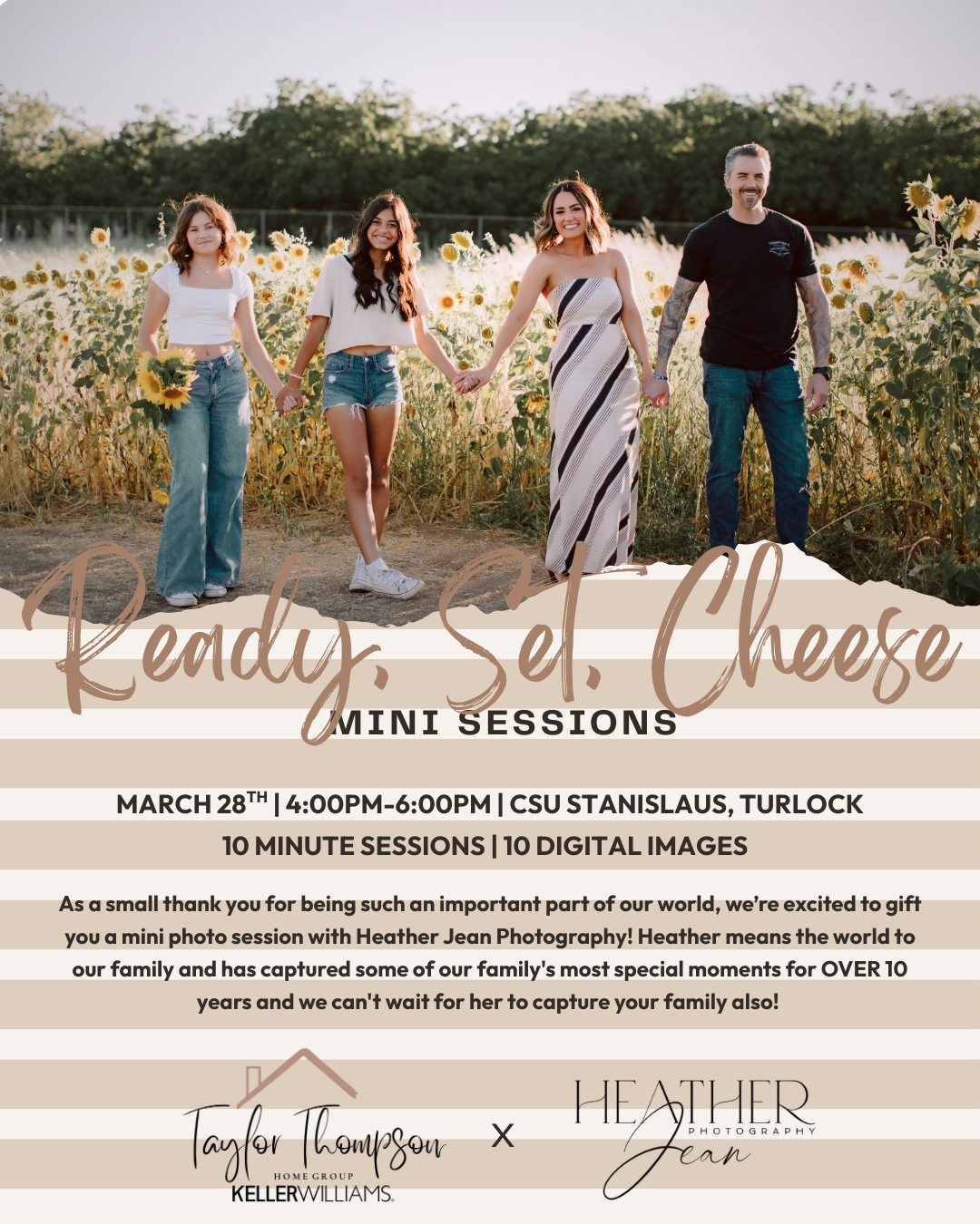 Client Photo Session event poster
