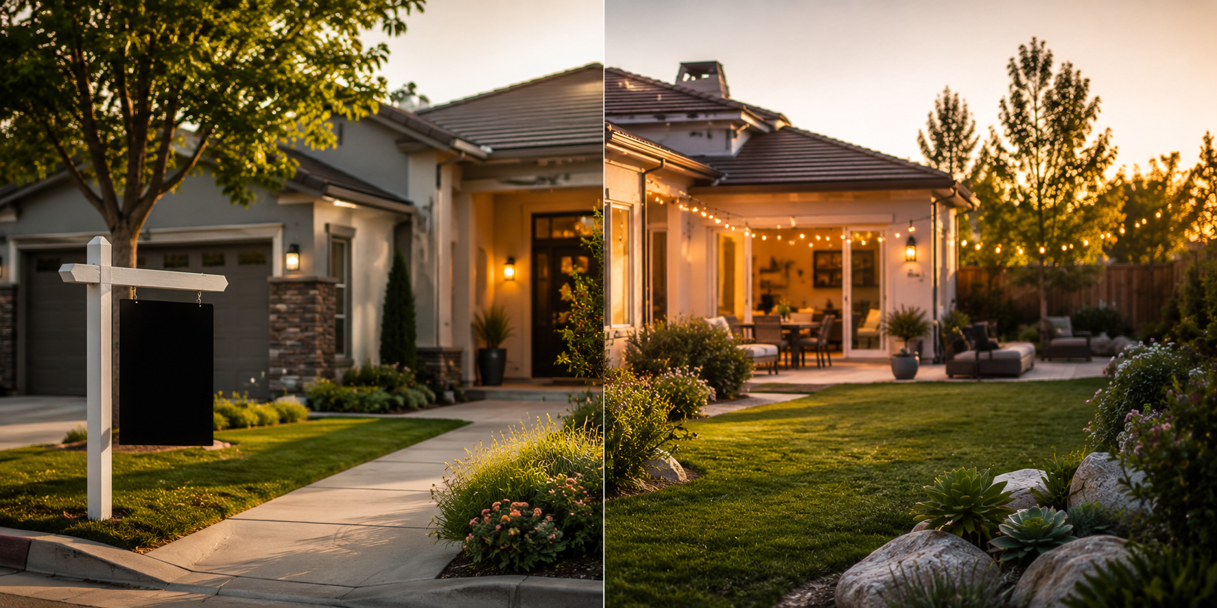 Beautiful California home representing the financial decision homeowners face when deciding whether to sell now or continue building equity while managing ongoing ownership costs.